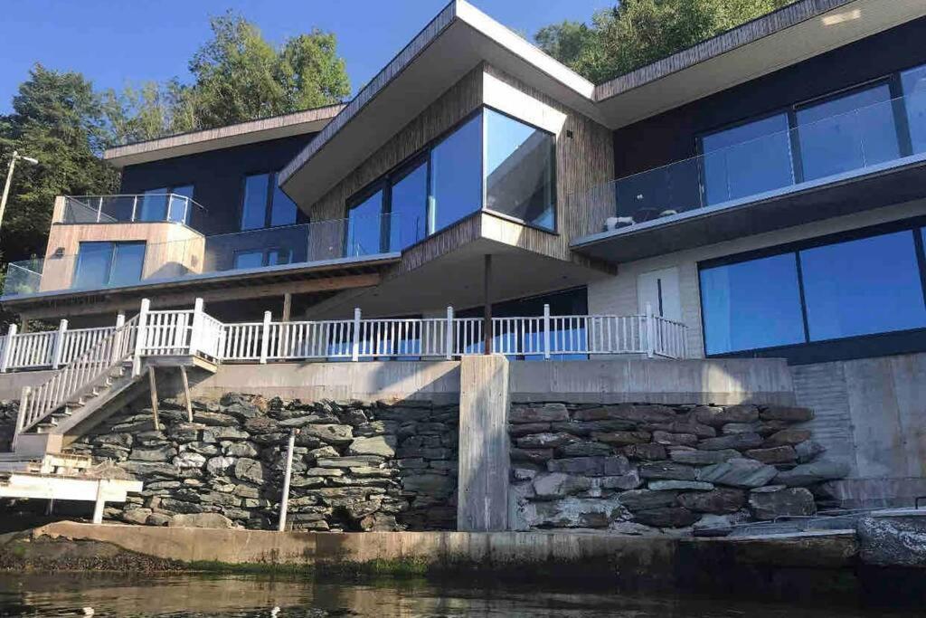 Panoramaresort In Hardangerfjorden Leilighet I Sjokanten Ved Hardangerfjorden For 7 Personer Boat , Sauna,Kajak, Sup For Rent Øystese Екстериор снимка