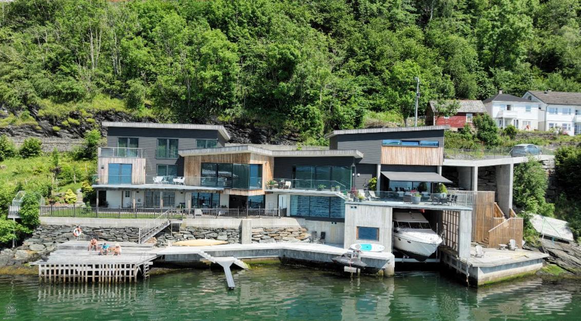 Panoramaresort In Hardangerfjorden Leilighet I Sjokanten Ved Hardangerfjorden For 7 Personer Boat , Sauna,Kajak, Sup For Rent Øystese Екстериор снимка